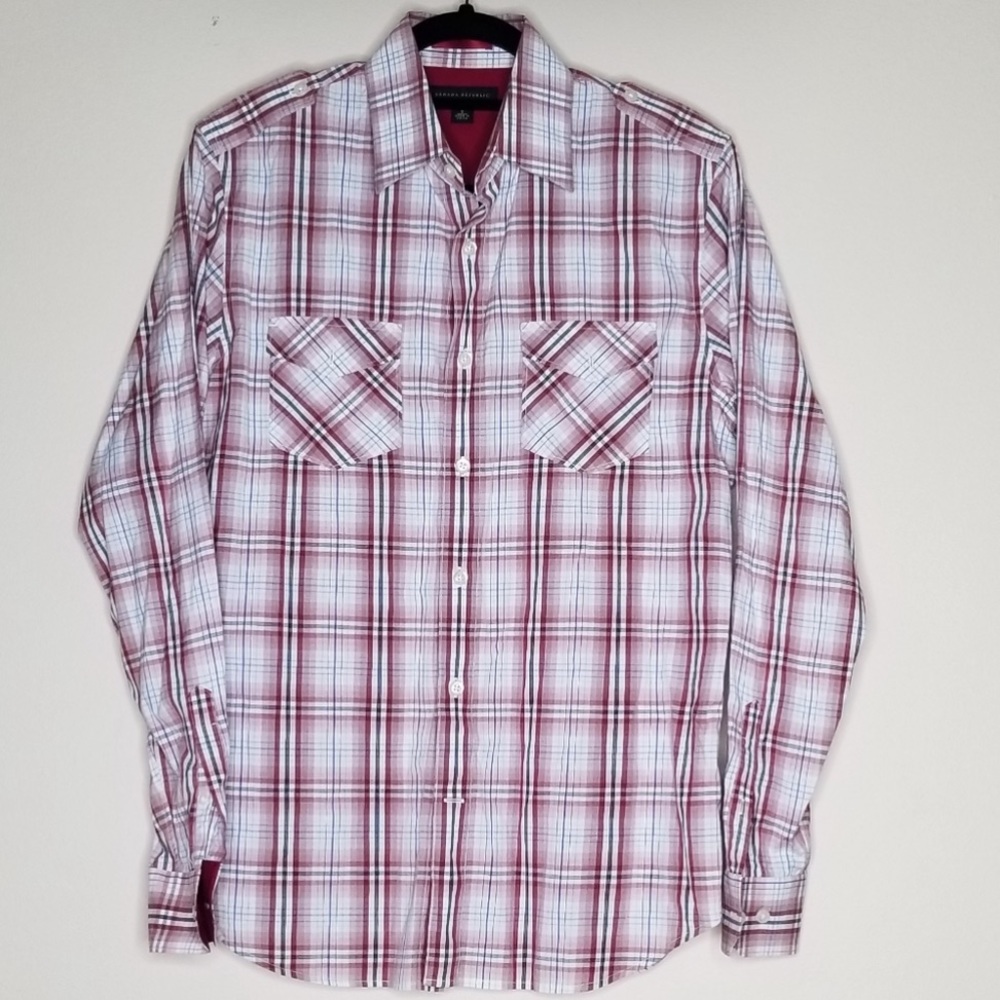 Banana Republic buttoned long sleeve S 14 - 14.5